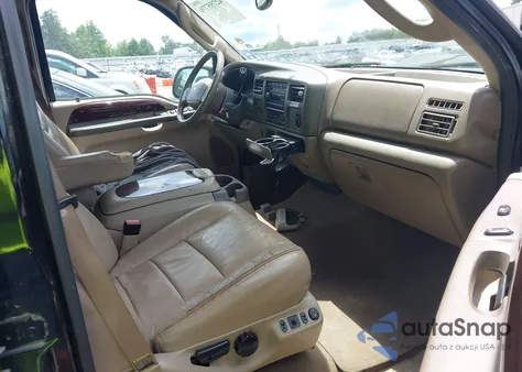 2004 Ford Excursion Limited из США, поврежденный, VIN 1FMNU42L84ED00303